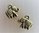 8 pendentifs 12 mm éléphant coloris bronze