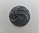 10 boutons à pied 18 mm plastique noir