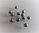 1 brin de perles rondes 4 mm hématite